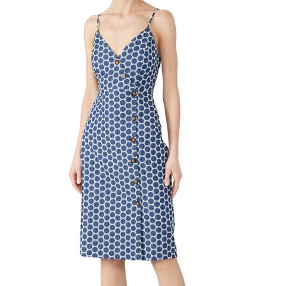 NEW Waverly Grey Suzie Denim Asymmetrical Dress XS